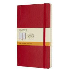 Moleskine Notesz Qp616F2 Puha Skarlát Piros 