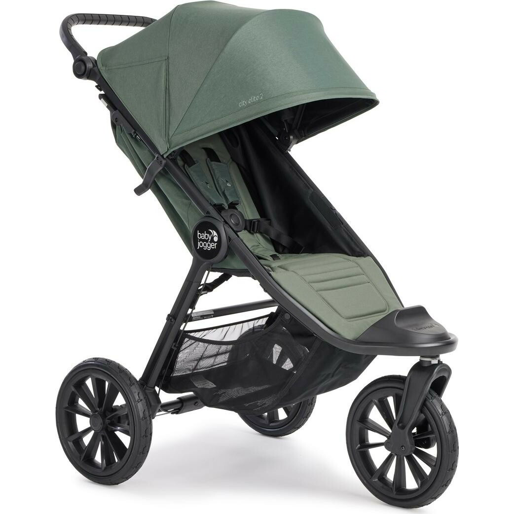 Baby Jogger City Elite 2 Háromkerekű sport babakocsi - Zöld (493437)