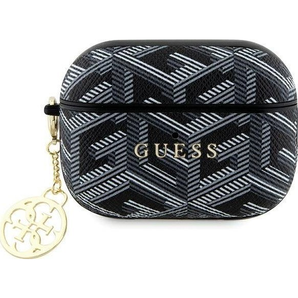 Guess GUAP2PGCE4CK Tok AirPods Pro 2 Burkolathoz - Fekete Gcube Charm