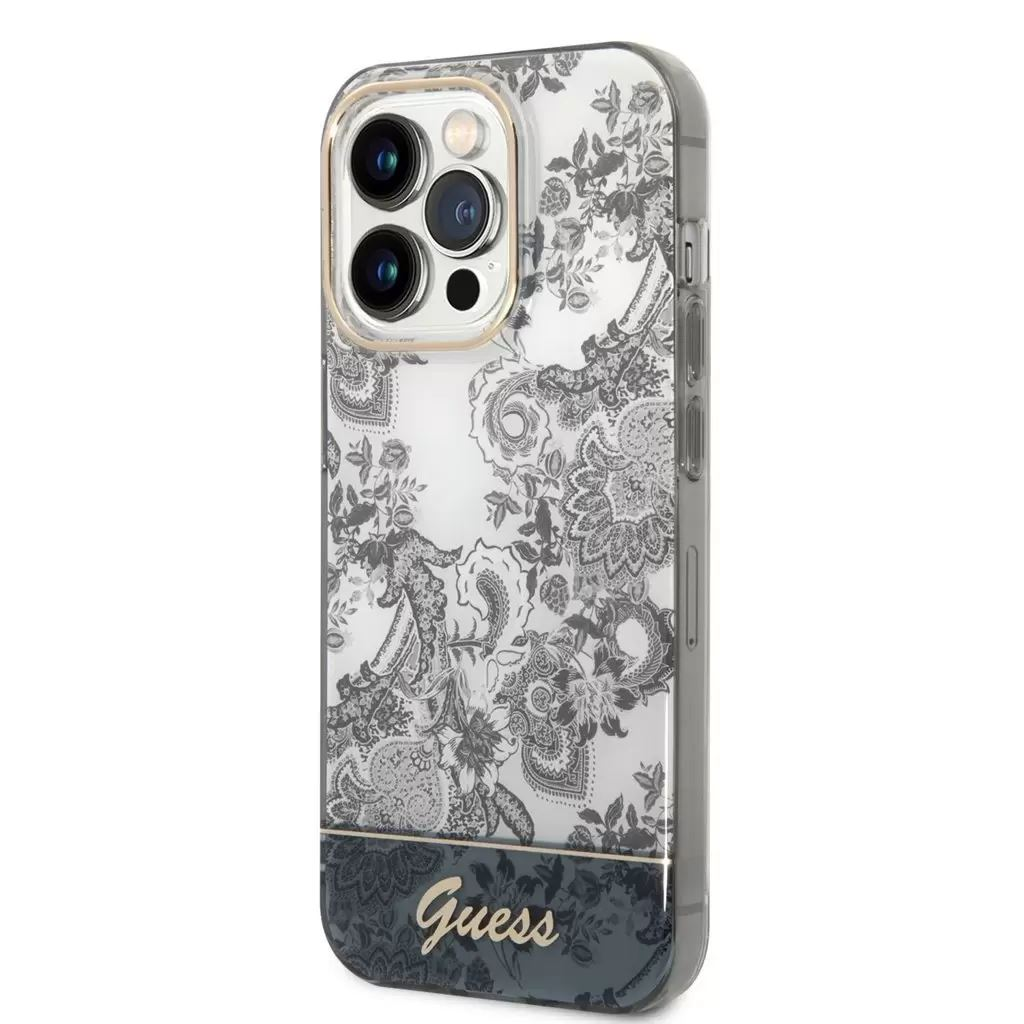 Guess Apple iPhone 14 Pro Max tok szürke (GUHCP14XHGPLHG) (GUHCP14XHGPLHG)