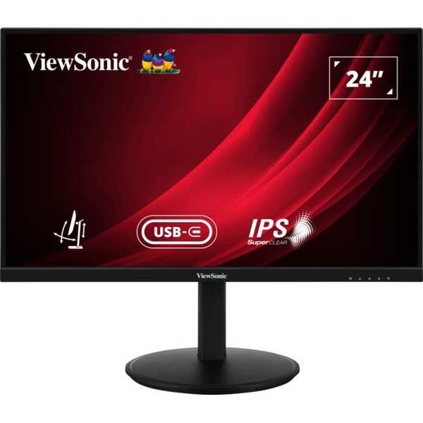 Viewsonic VG Series VG2409-MHDU-2 computer monitor 60,5 cm (23.8") 1920 x 1080 Pixels Full HD LED Zwart