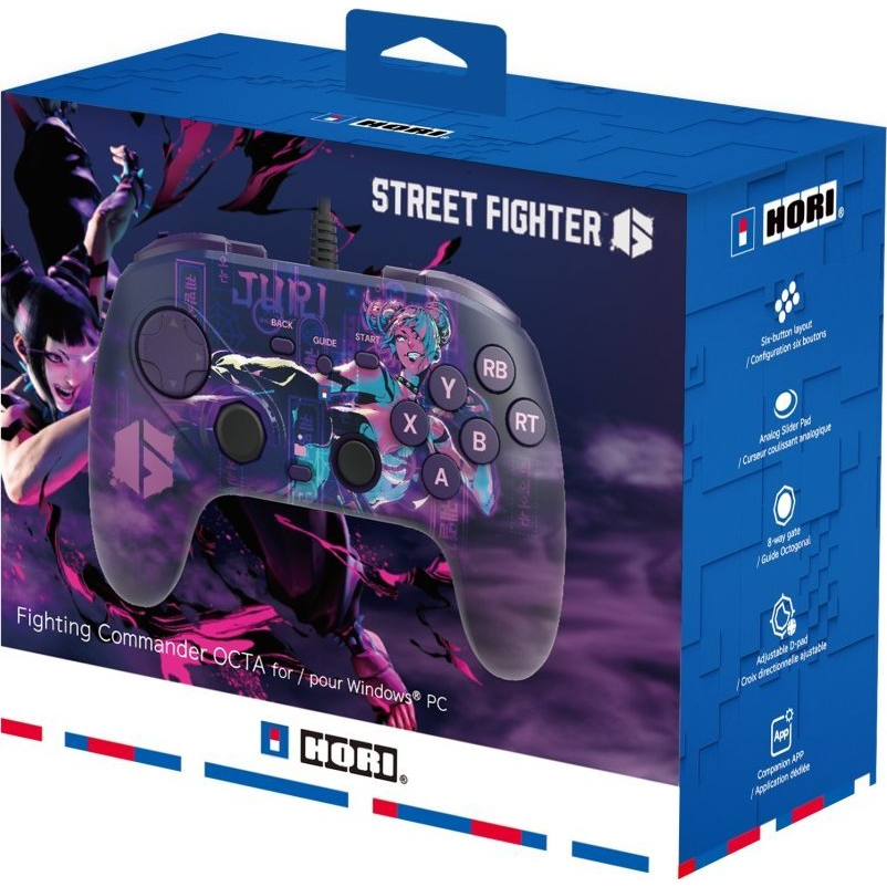 HORI Fighting Commander OCTA gamepad PC SF 6 Juri Edition (HPC-071E)