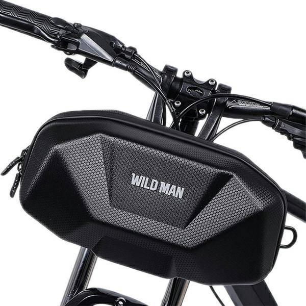 Wildman X9 Kormányra rögzíthető Kerékpáros Táska 3,5 L - Fekete (GT001161)