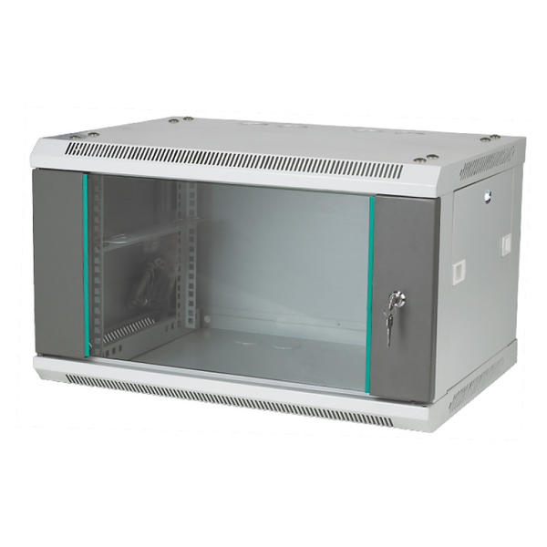 Alantec 19" Fali rack szekrény 4U 450x600mm - Szürke