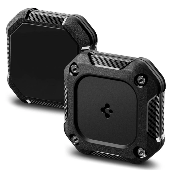 SPIGEN TOUGH ARMOR Apple AirTag készülékhez tok fekete
