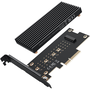 GRAUGEAR PCI Card M.2 PCIe 4.0 Card für M.2 NVMe SSD (G-M2PCI01)