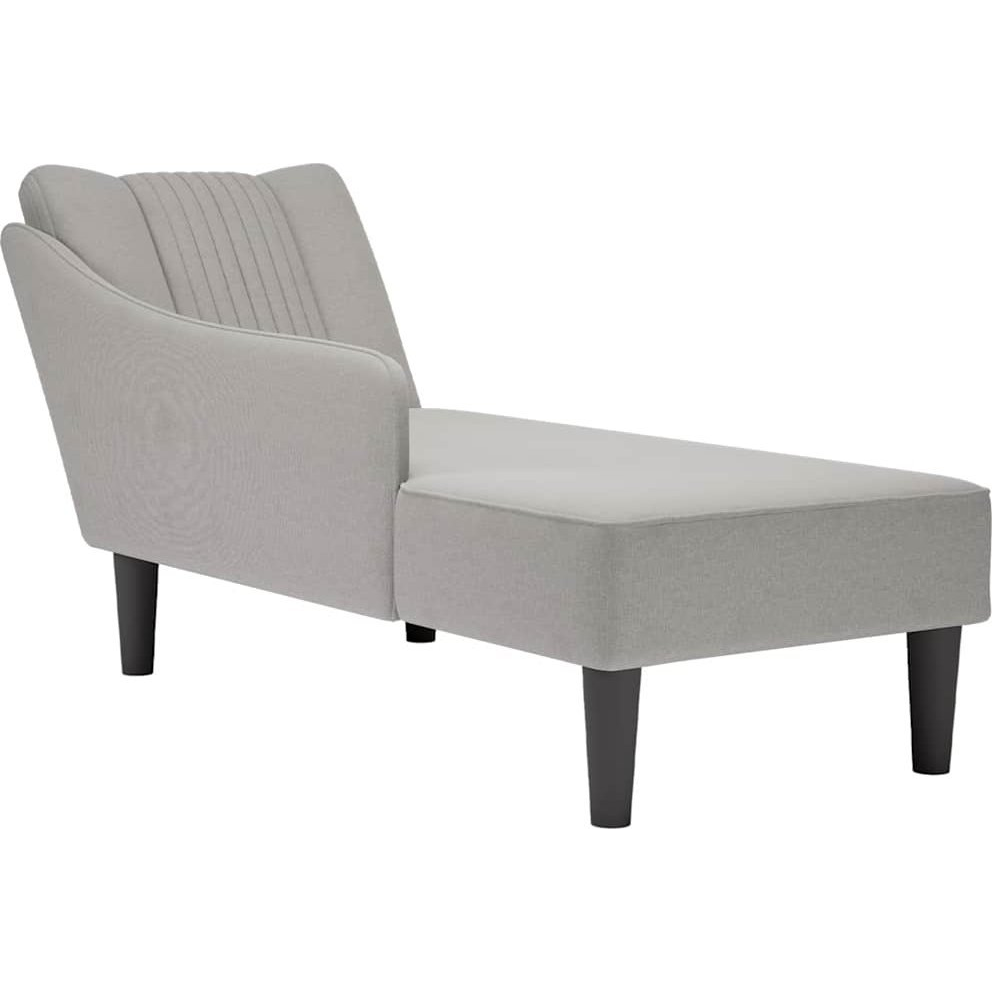 Fotel társalgó jobb karfával Felhőszürke szövet felhővel (4009805)