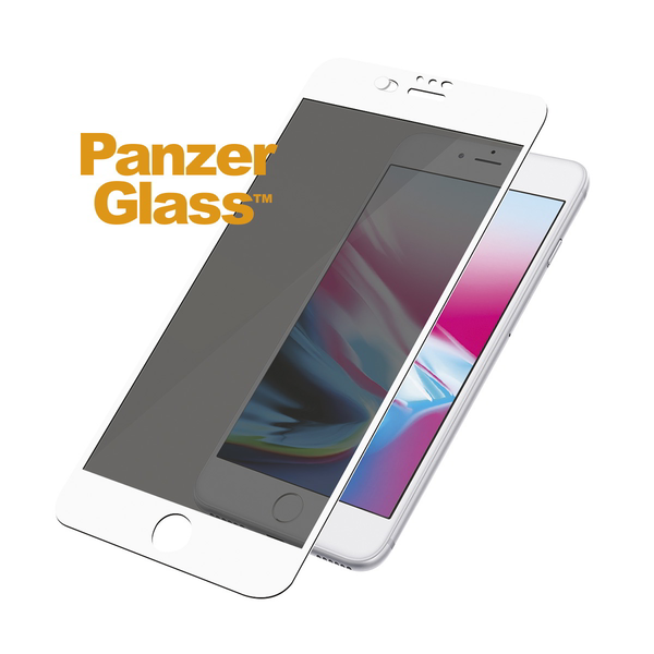 PanzerGlass Camera Slider Dual Privacy Apple Iphone 6/6s/7/8 стъклен филм, бял