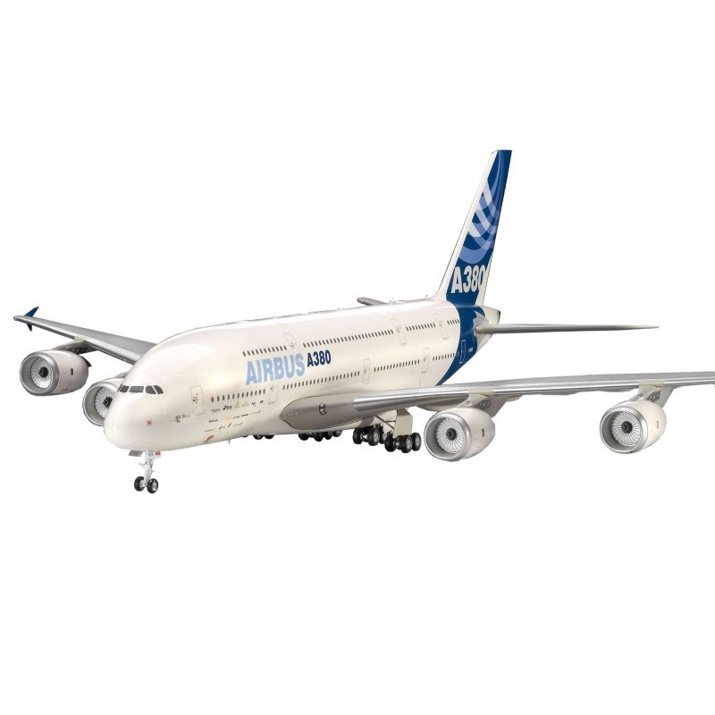 Revell Airbus A 380 repülőgép műanyag modell (1:144) (MR-4218)