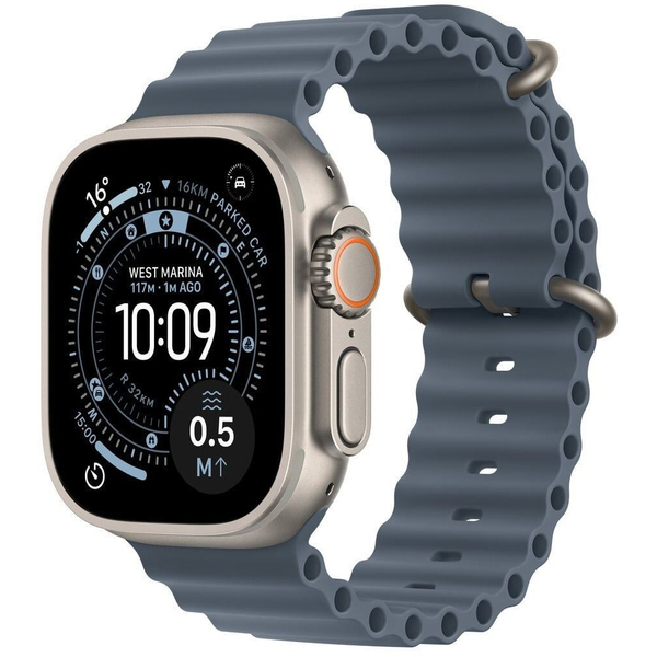 Apple Watch Ultra 3 GPS + Cellular 49 мм титанов Anchor Blue Ocean