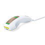 Фотоепилатор Beurer IPL 5500 Pure Skin Pro, 200.000 импулса, Сензор 2 в 1, 3 скорости, Мрежово захранване, Бял