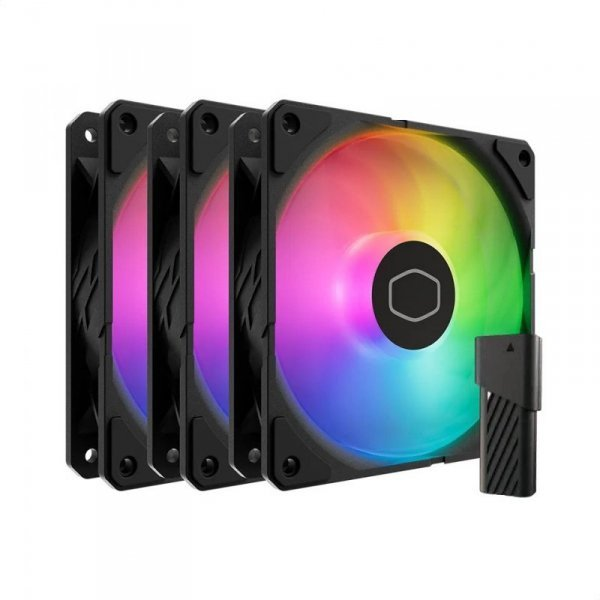 Cooling Fan Cooler Master SickleFlow Edge 120 ARGB 3in1 (black) (MFX-B2DN-253P2-R2)