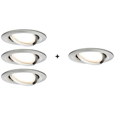 Paulmann 4064161325866 Nova Beépíthető lámpa 4 részes készlet LED LED 24 W Vas (matt) (4064161325866)