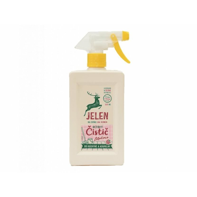 JELEN ecetes tisztítószer - málna 500 ml (8592613579575)