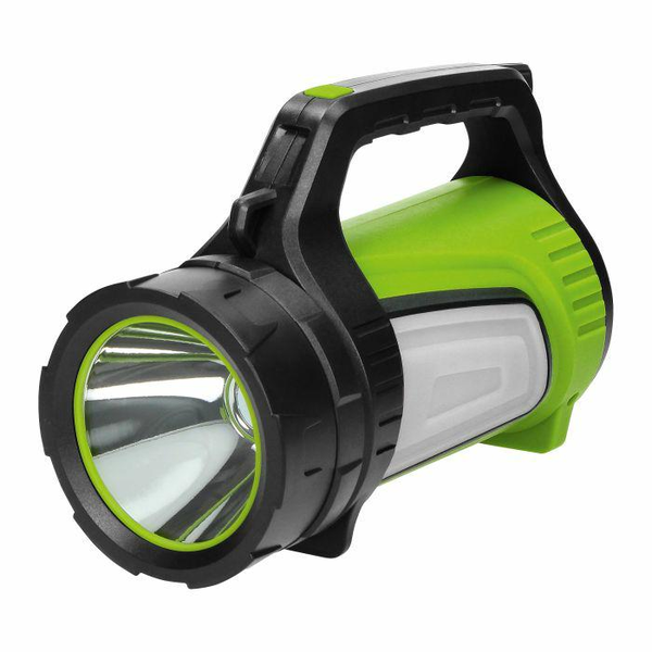 Orno LED Újratölthető Zseblámpa 10 W, 1000 Lm, 4000 mAh, Powerbank, Akkumulátor Kijelzővel