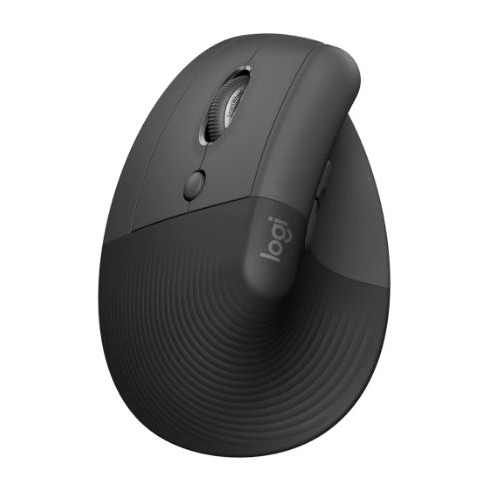 Logitech Lift mus Kontor Venstre hånd RF trådløs + Bluetooth Optisk 4000 dpi