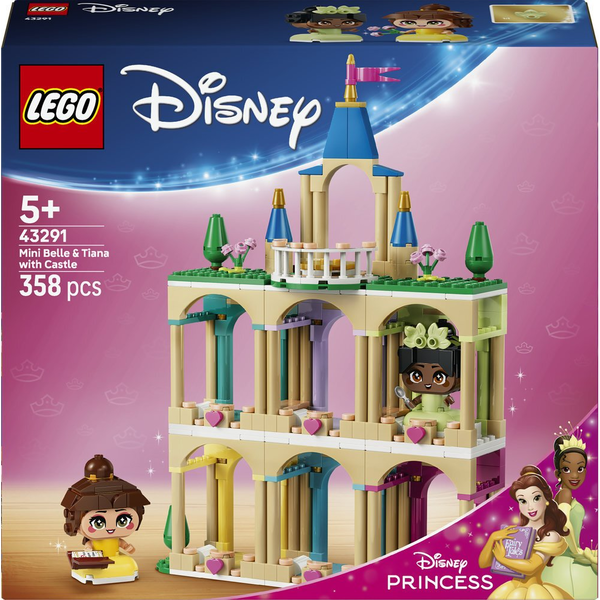 LEGO DISNEY PRINCESS MINI PRINCESSES BELLE AND TIANA AT THE CASTLE 43291