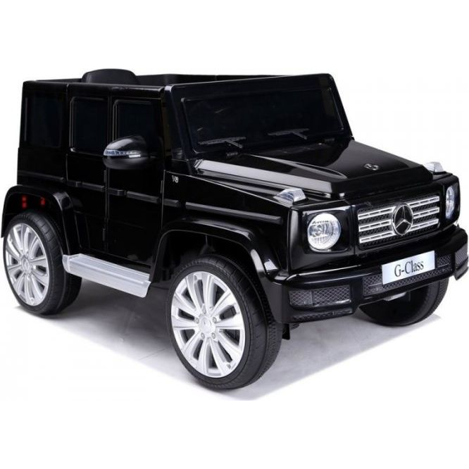 Mercedes G-Class 7913 12 V Elektromos Kisautó - 2.4 GHz, Szülői Távirányítóval, Nyitható Ajtóval, EVA Kerekekkel, Fekete (7913)