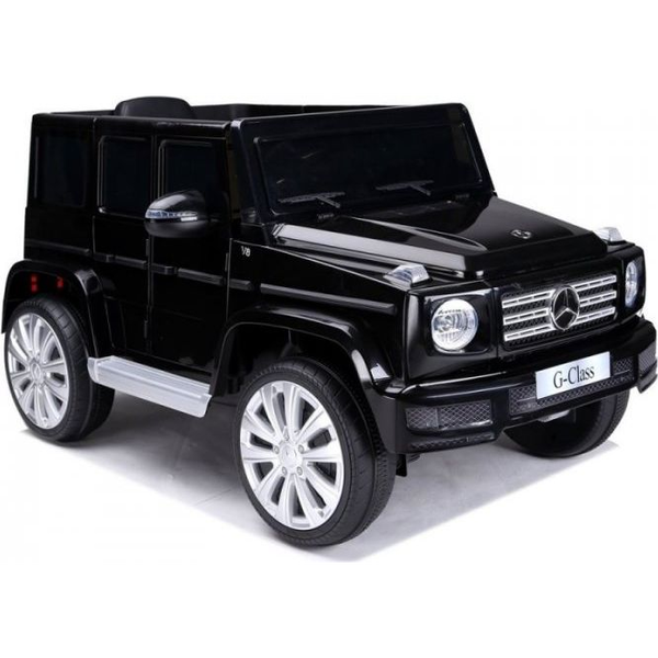Mercedes G-Class 7913 12 V Elektromos Kisautó - 2.4 GHz, Szülői Távirányítóval, Nyitható Ajtóval, EVA Kerekekkel, Fekete