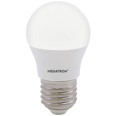 Megatron MT65003 LED EEK F (A - G) E27 Csepp forma 5.5 W Melegfehér (Ø x H) 45 mm x 78 mm 1 db (MT65003)