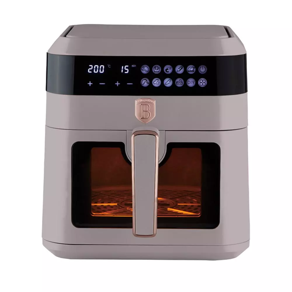 Berlinger Haus BH/9547 6,3 L forrólevegős fritőz - Matt taupe (BH/9547)