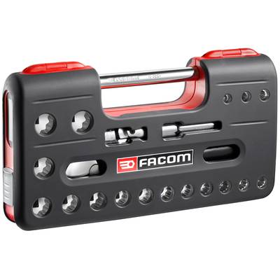 Facom Dugókulcs készlet Metrikus 1/2 (12,5 mm) 21 részes (SL.DBOX112PB) (SL.DBOX112PB)