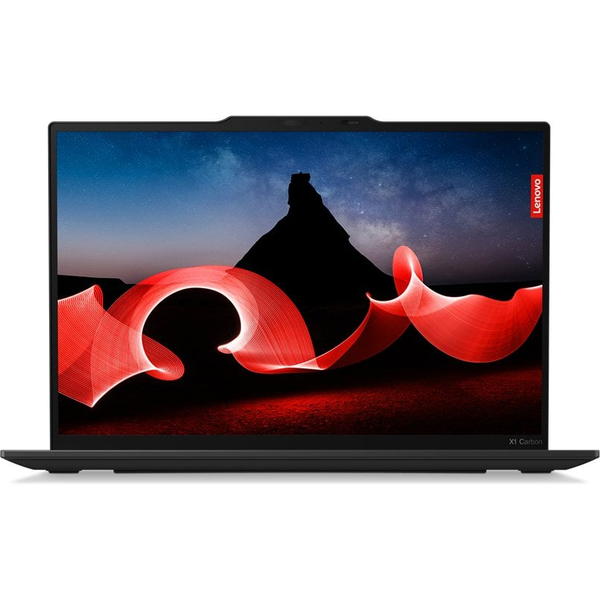 Lenovo ThinkPad X1 Carbon Intel Core Ultra 7 165U Ноутбук 35,6 см (14") Тъчскрийн WUXGA 32 GB LPDDR5x-SDRAM 1 TB SSD Wi-Fi 6E (802.11ax) Windows 11 Pro Американски английски език Черен