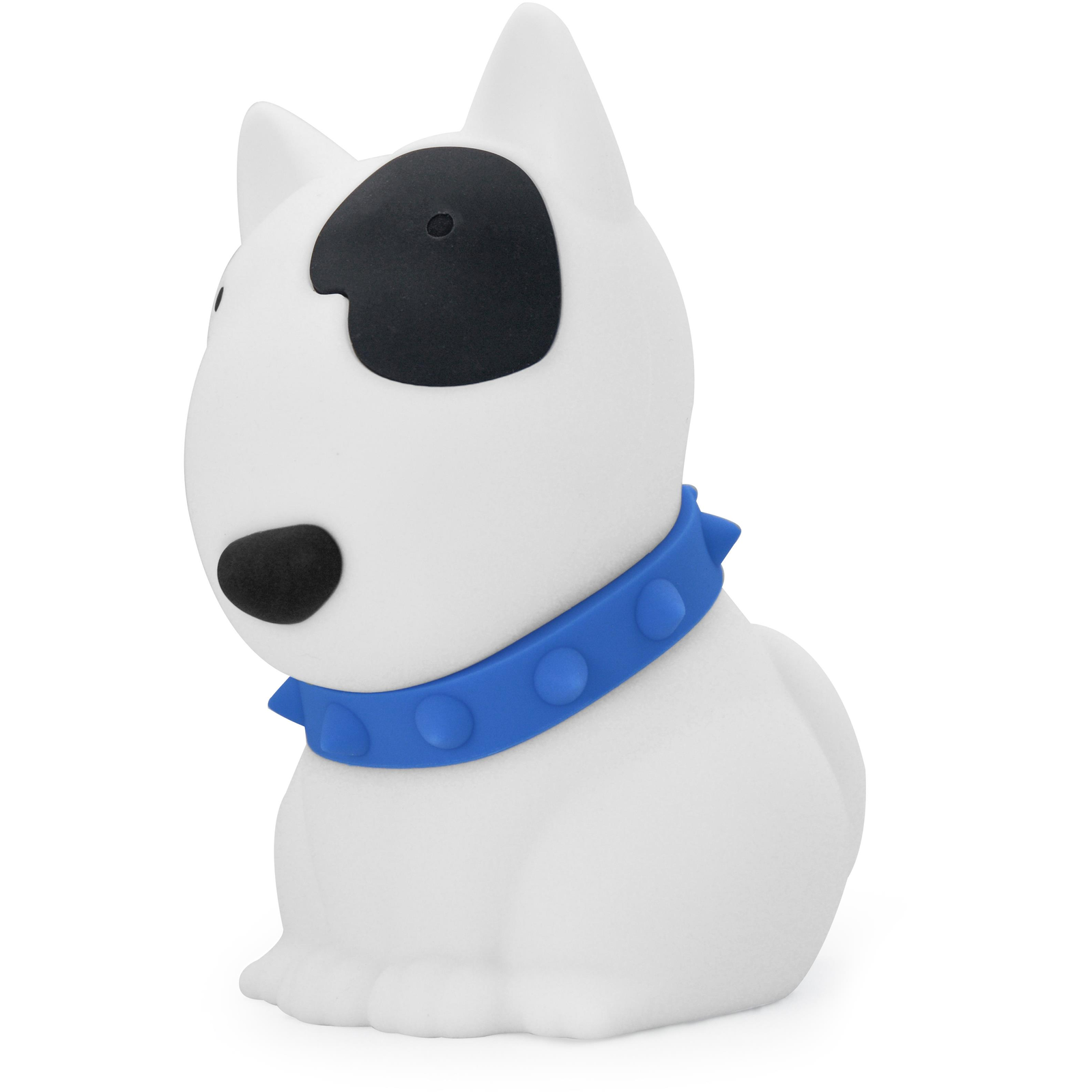 MTM DHINK éjszakai fény - buldog, kék nyakörv, fekete folt (DHINK433-01)