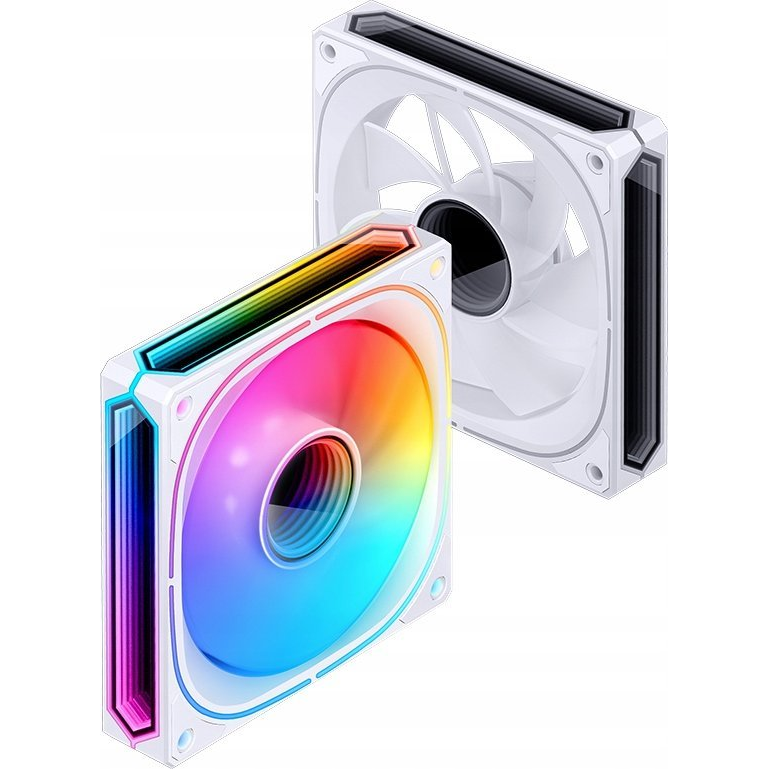 Jonsbo FR-505 120mm ARGB Rendszerhűtő ventilátor - Fehér (FR-505WR)