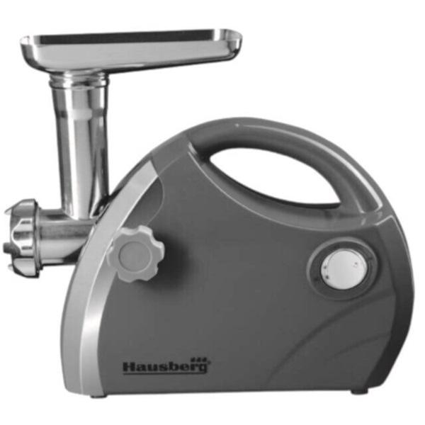 Hausberg HB-3430GR Elektromos Húsdaráló 1800W 1 kg/perc - Fekete/Inox (HB-3430GR)