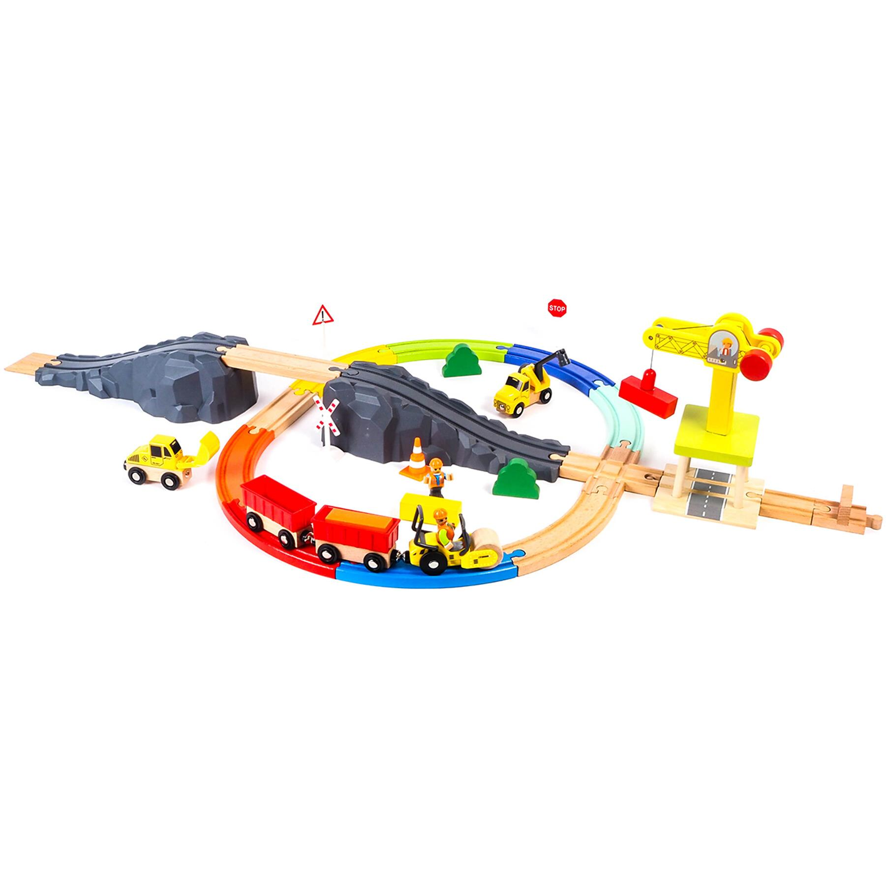 Aga4Kids Wooden train track DS5645 (K19788)