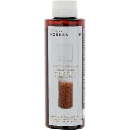 KORRES Rice Proteins and Linden for Thin Fine hair Shampoo 250 ml