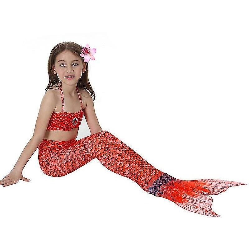 Surtep Kostým na plavání Mořská Panna Mermaid 3-pack Red Sea Vel. 140 (SUR40719)