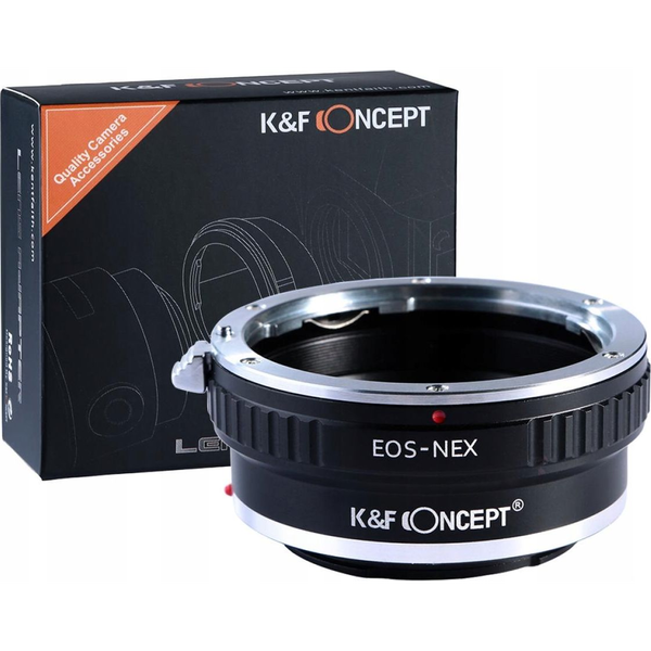 Kf Adapter K&f Do Sony E Nex Na Canon Eos Ef Kf06.069