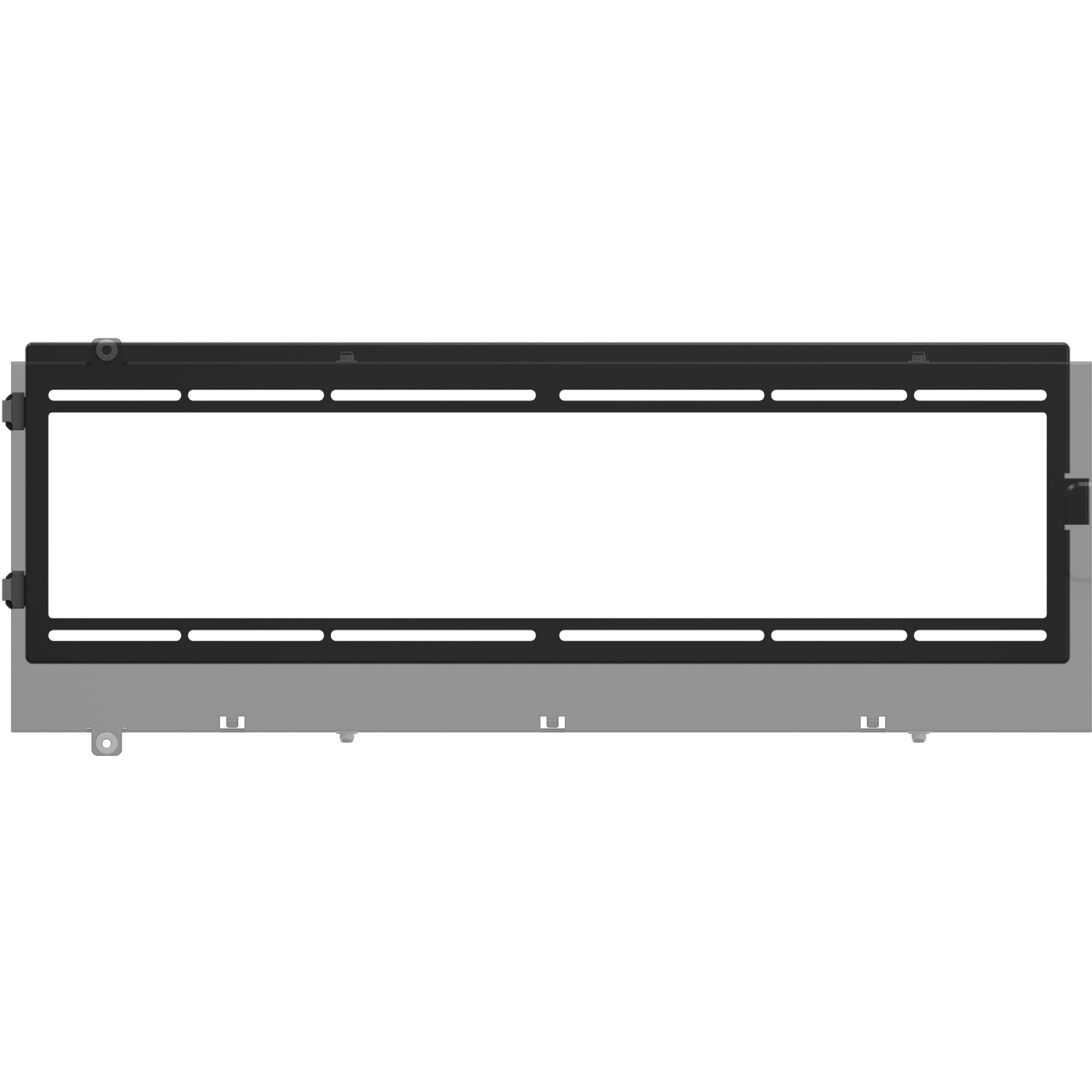Havn Hs 420 Ventilátor Konzol For 360Mm Radiátorhoz - Fekete (HVN-AS-HS420-06-36A)
