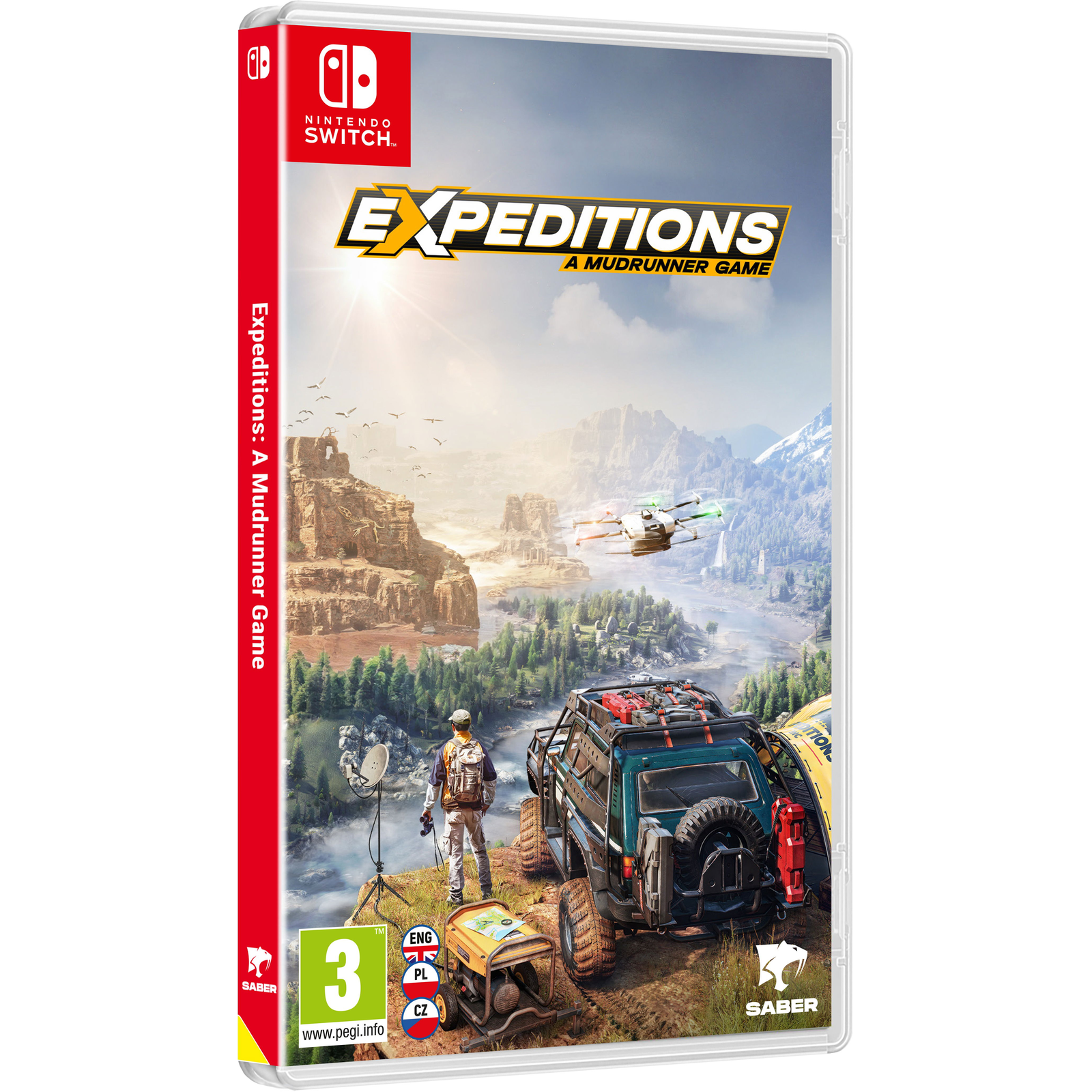 Expeditions: A MudRunner Game - Nintendo Switch (PC - Dobozos játék)