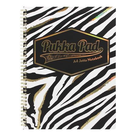 Pukka Pad Wild Jotta spirálfüzet A4+, vonalas, 80 lap (9521(AST)-WLD) (9521(AST)-WLD)