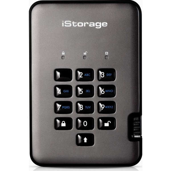 DISKASHUR PRO2 256-BIT 2TB FIPS FIPS 140-2 CERTIFIED - GRAPHITE