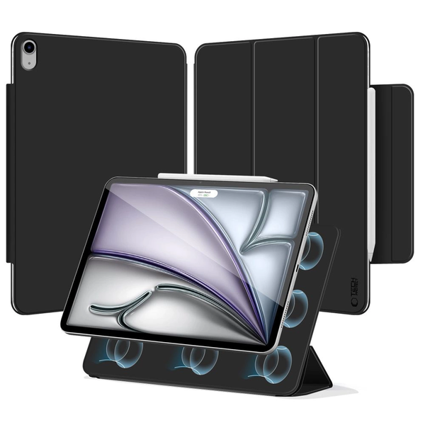 Tech-Protect Smartcase Magnetic for iPad Air 13” 1 / 2 / 2024-2025 black