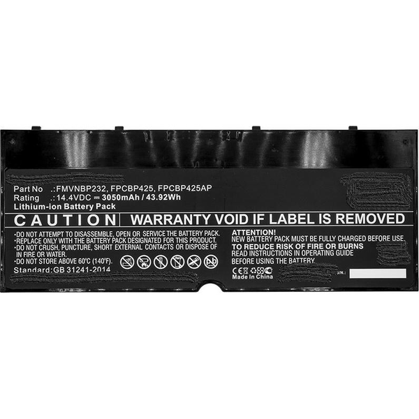 Bateria CoreParts Laptop Battery For Fujitsu