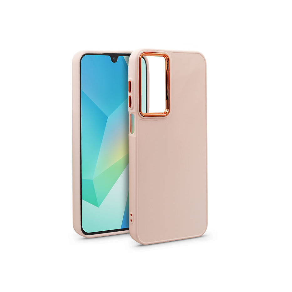 Haffner Frame szilikon tok - Samsung SM-A165 Galaxy A16 4G/A16 5G - pink (HF329982)