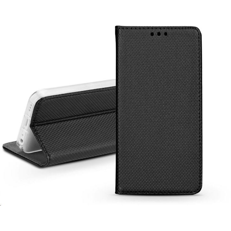 Haffner S-Book Flip Xiaomi Redmi Note 9 bőrtok fekete (PT-5919)