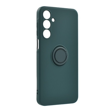 Szilikon telefonvédő (tartógyűrű, mikrofiber plüss belső, mágneses, kameravédő) SÖTÉTZÖLD Samsung Galaxy A16 4G (SM-A165) / Galaxy A16 5G (SM-A166) "Gigapack csomagolás" (GP-163615)