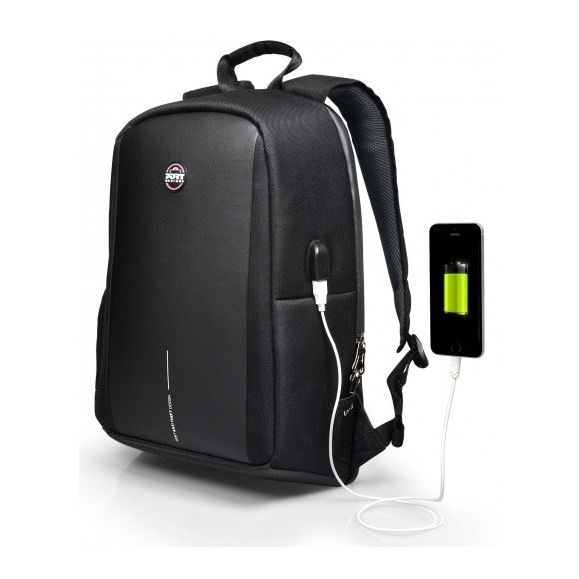 PORT Notebook hátizsák Chicago Eco 13-15.6" fekete (400508) (400508)