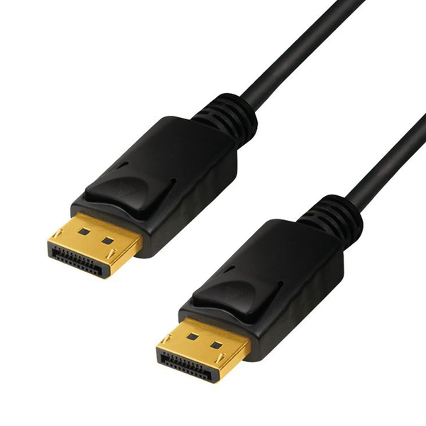 DisplayPort kabel LogiLink CV0120 2 m černý