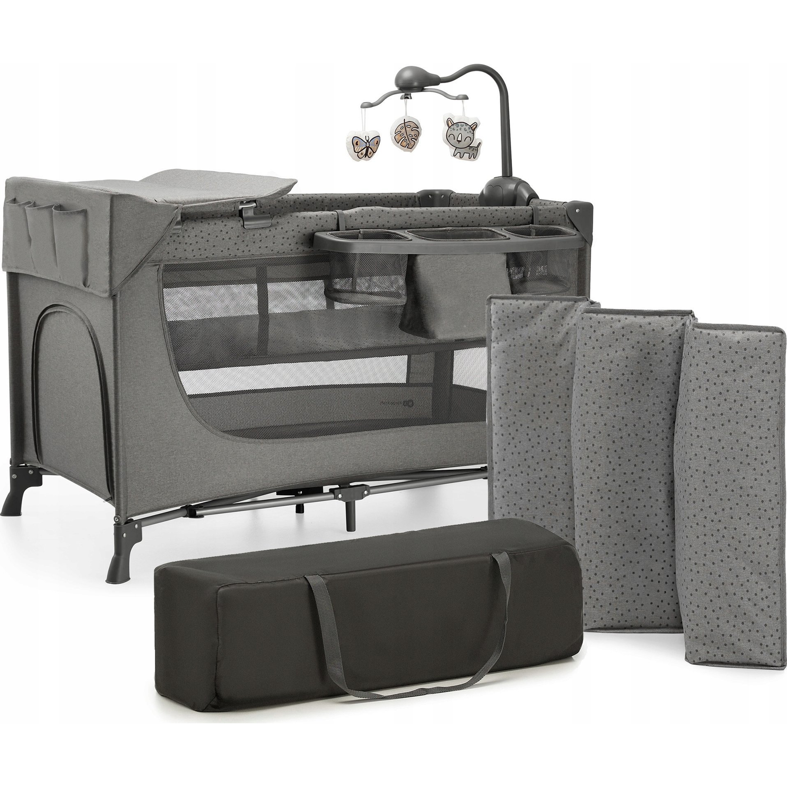 Kinderkraft Joy 2 + tartozékok, sötétszürke (KLJOY02DGR000AC)