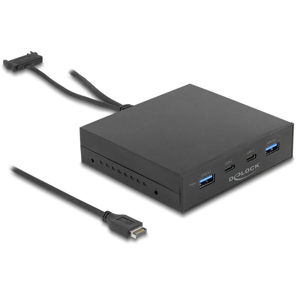 DELOCK 3.5 USB" 3.2 Gen 2 Front Panel 2 x USB-C + 2 x USB-A