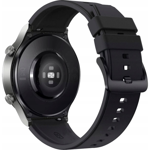 Pasek silikonowy do Huawei Watch GT 2/3/4/2 Pro/3 Pro/4 Pro/GT 2e 46mm - czarny