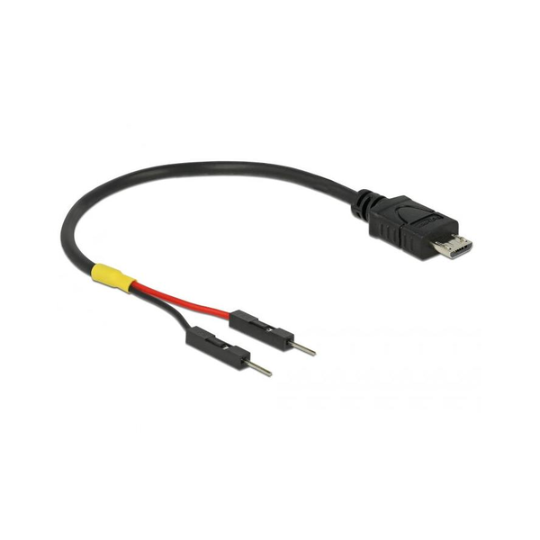 DELOCK Stromkabel USB Micro-B auf 2x Pfostenstecker 10cm