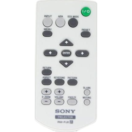 Sony 149046314 fjernbetjening Projektør Tryk på knapper